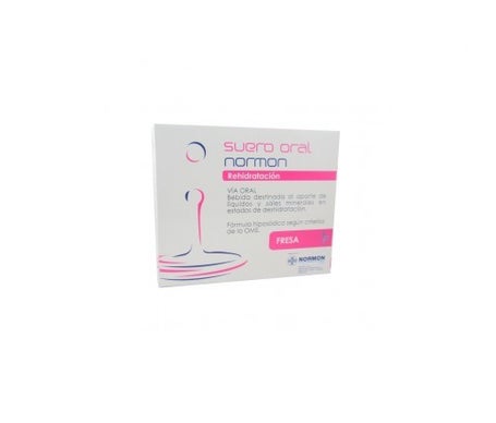 Normon suero oral fresa 2udsx250mlen oferta