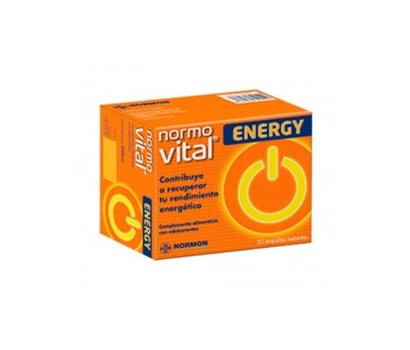 Normovital Energy 20ampen oferta
