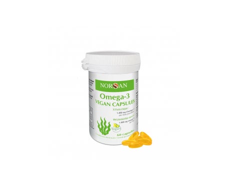 Norsan Omega-3 Vegan 60 cápsulasen oferta