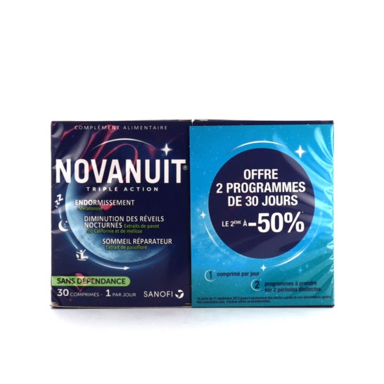 Novanuit Triple Acción Cpr 30X2en oferta