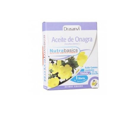 Nutrabasics Drasanvi aceite de onagra 500mg 90perlasen oferta