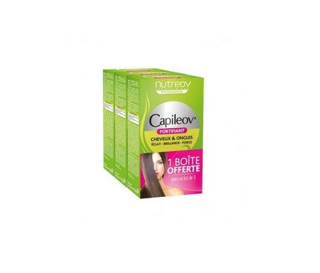 Nutreov Capileov Fortificante Capileov 30 cápsulas set de 3en oferta