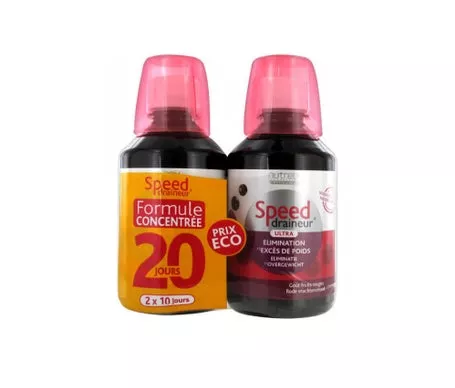 Nutreov Speed Draineur Frutas Rojas 280ml lote de 2en oferta