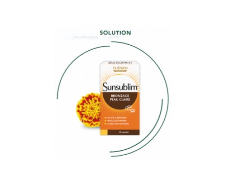 Nutreov Sunsublim Bronzage Peau Claire Uniforme 28capsen oferta