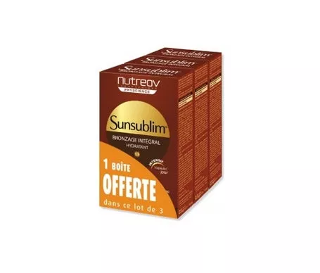 En Oferta Nutreov Sunsublim Intensive Tanning Lote De 2 + 1 Ofrecidoen Oferta