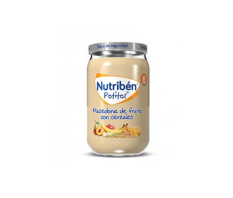Nutriben Potitos Macedonia De Frutas Con Cereales 2udsX190gen oferta