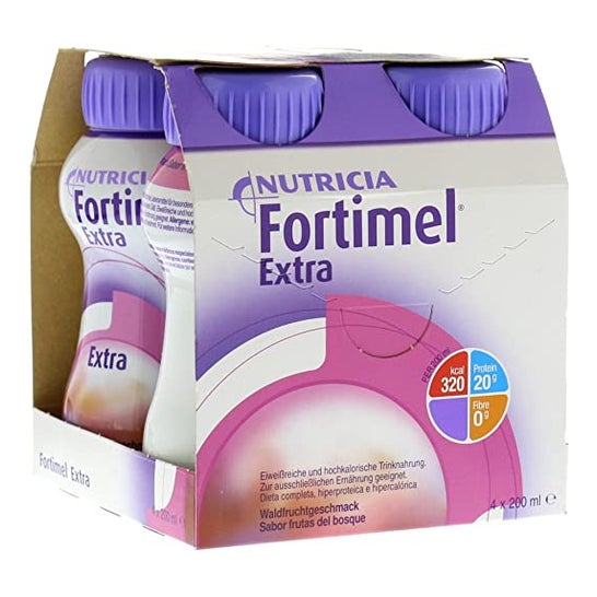 Nutricia Fortimel Chocolate Extra 200ml lote de 4en oferta