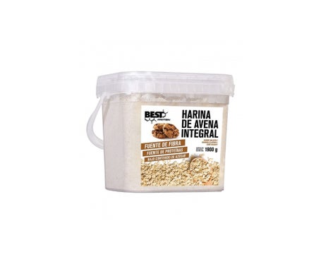 Nutricosmetics World Best Protein Harina de Avena Integral sabor cookies 1