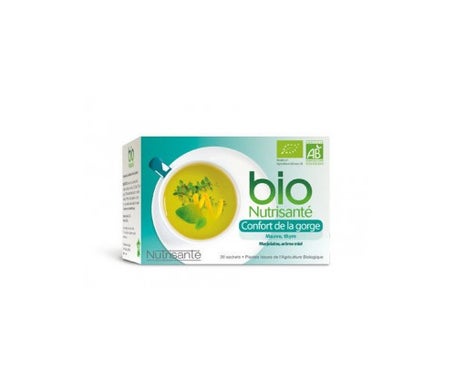 Nutrisant Throat Comfort Infusion 20 sobresen oferta
