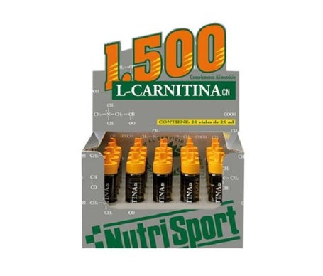 Nutrisport Carnitina 1500Mg Naranja 20 Vialesen oferta