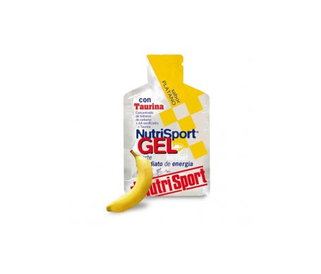 Nutrisport Gel con Taurina Plátano 24 unidadesen oferta