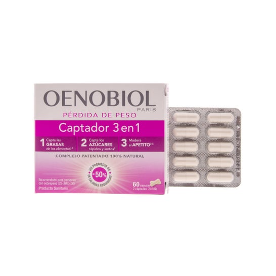 Oenobiol Captador Grasas 3 en 1 60cápsen oferta