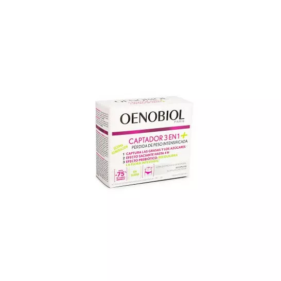 Oenobiol Captador de Grasas 3 en 1 PLUS 60 compen oferta
