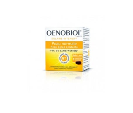 Oenobiol Intensive Sunscreen Nutriprotection Caja de Piel Normal de 30 Capsulasen oferta