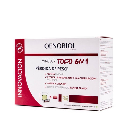 Oenobiol Minceur Todo En 1 30 Sticks + 60compen oferta