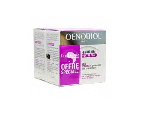 Oenobiol Mujer 45+ Belly Flat 60 cápsulas