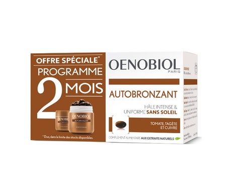 Oenobiol Solaire Autobronceador 2x30capsen oferta