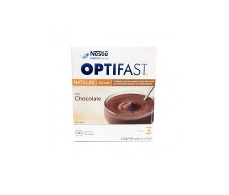 Optifast Natillas Cacao 8 sobresen oferta