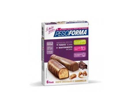 Peso Forma Barra Caramelo 6Pzasen oferta