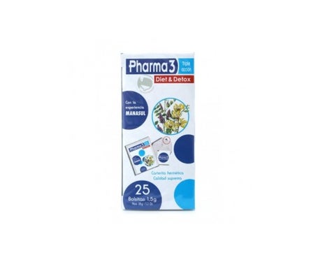 Pharma3 Diet & Detox 25 infusionesen oferta
