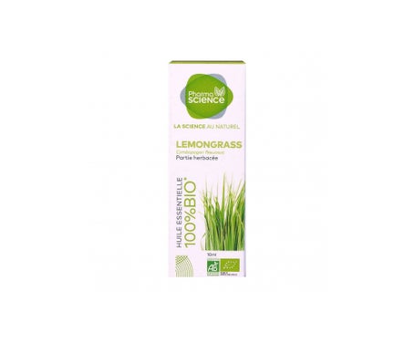 Pharmascience Aceite Esencial de Hierba de Limón Orgánico 10mlen oferta