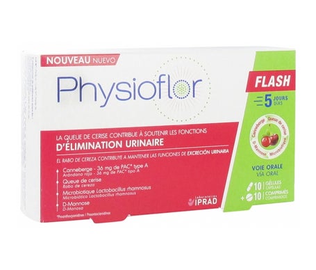 Physioflor Flash 10comp + 10capsen oferta