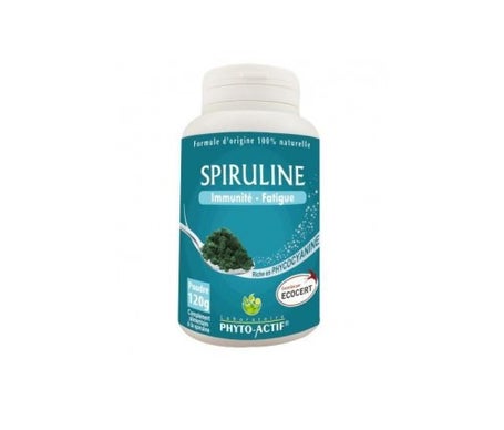 PhytoActive Spirulina Polvo Orgánico 120gen oferta