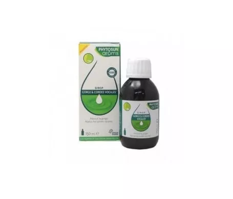 Phytosun Aroms Garganta en almíbar y cuerdas vocales Botella de 150 mlen oferta