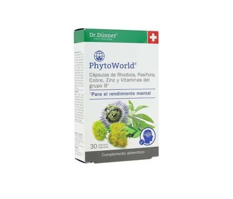 Phytoworld Dr. Dunner Rhodiola Y Pasiflora 30 Capsulasen oferta
