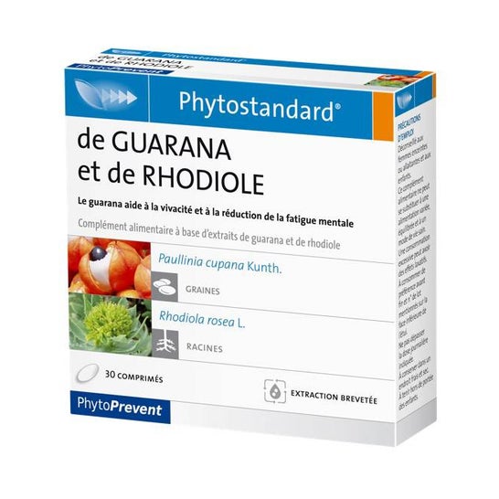 Pileje PhytoPrevent Phytostandard Guarana & Rhodiole 30 comprimidosen oferta