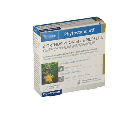 Pileje PhytoPrevent Phytostandard Orthosiphon Piloselle 30 comprimidosen oferta