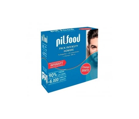 Pilfood Pack Intensity Hombre 15 Ampollas + 60 Comprimidos + Chaen oferta