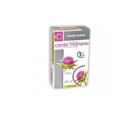 Pinisan extracto titulado cardo mariano 30cápsen oferta