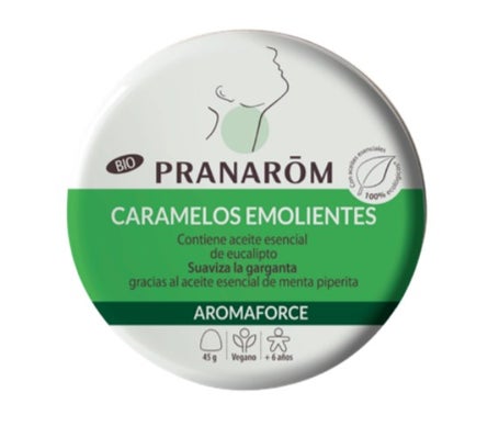 Pranarôm Aromaforce Caramelos Emolientes Eucalipto + Mentaen Oferta