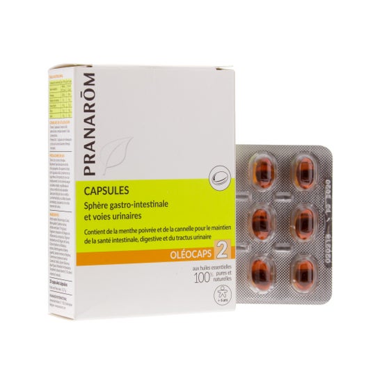 Pranarôm Oleocaps 2 Alivio Gastrointestinal 30cápsen oferta