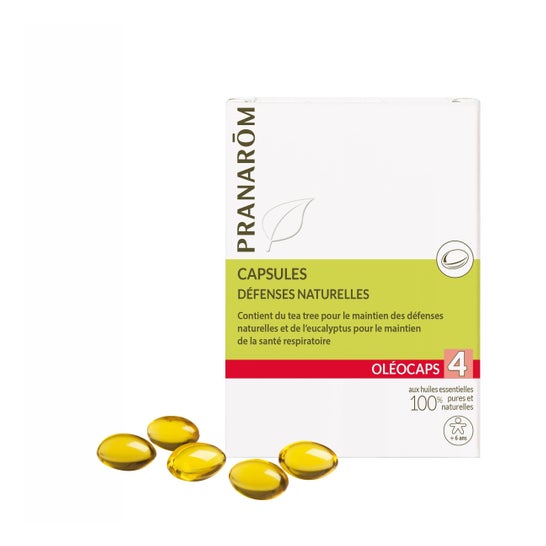 Pranarôm - Oleocaps 4 Defensas Naturales 30 Cápsulasen oferta