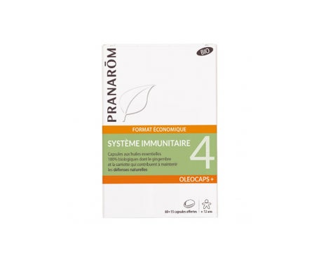 Pranarôm Oleocaps+ 4 Sistema Inmunitario 75udsen oferta