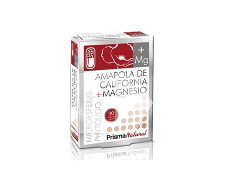 Prisma NaturalAmapola de california + Magnesio 30cápsen oferta