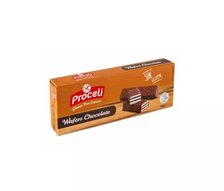 Proceli Choco Wafers Sin Gluten 130gren oferta
