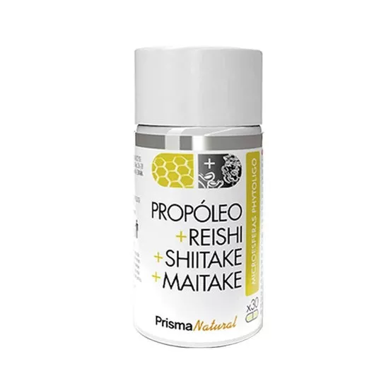 En Oferta Propoleo+Shiitake+Maitake+Reishi Microesf. Comp. 30Capsen Oferta