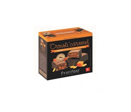 Protifast Barr Crousti Caram/Pean7en oferta