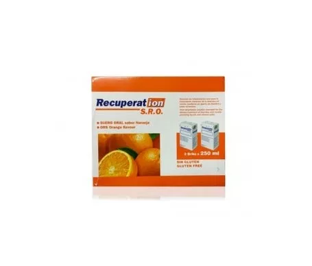 Recuperat-ion® S.R.O. suero oral naranja 250ml+250mlen oferta