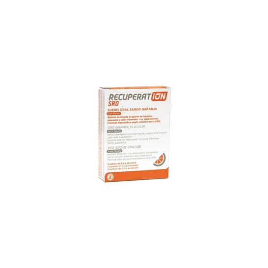 Recuperat-ion S.R.O. suero oral sabor naranja 4 sobresen oferta