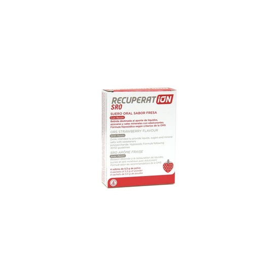 Recuperat-ion Suero Oral 4 sobres Strawberryen oferta