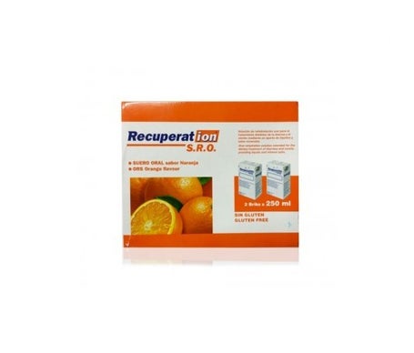 Recuperat-ion® S.R.O. suero oral naranja 250ml+250mlen oferta