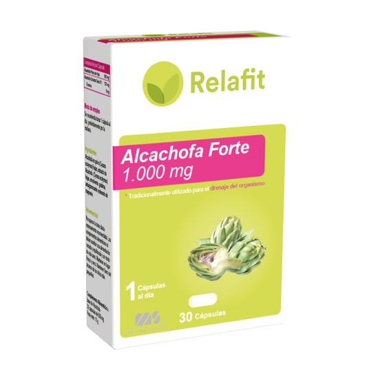 Relafit Alcachofa Forte 1000 Mg 30 cápsulasen oferta