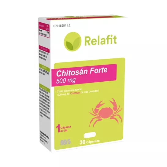Relafit Chitosán Forte 500 Mg 30 cápsulasen oferta