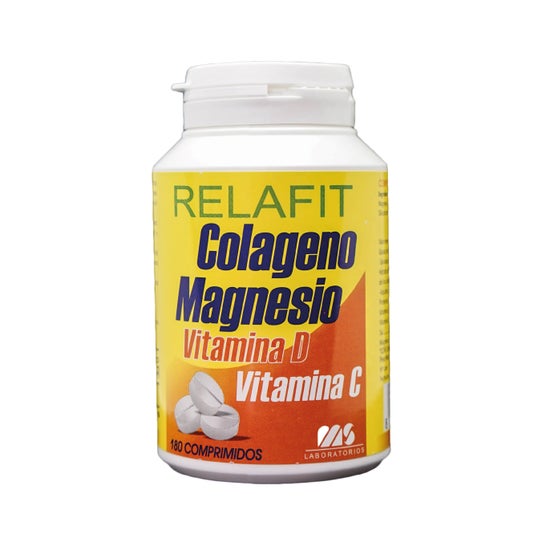 Relafit Colágeno + Magnesio + Vitamina C y D 180 comprimidosen oferta