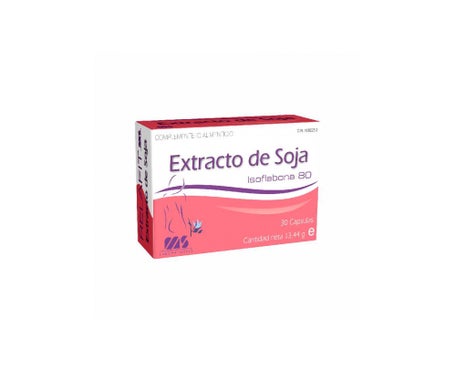 Relafit Isoflavona 80 Extracto de Soja 30 cápsulasen oferta