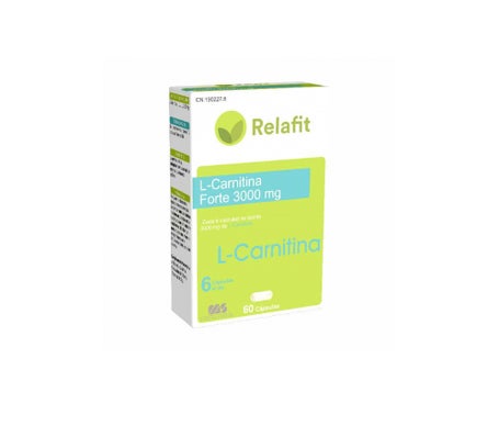 Relafit L Carnitina Forte 3000 Mg 60 cápsulasen oferta